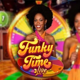 Funky Time logo – Live Casino by Evolution at Legiano Casino