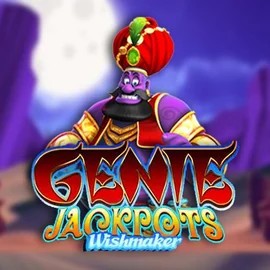 Genie Jackpots Wishmaker logo – Jackpots by Blueprint Gaming at Legiano Casino