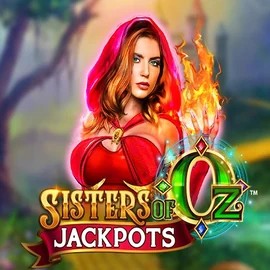 Sisters Of Oz Jackpots online game logo by Triple Edge Studios on legianocasino.si